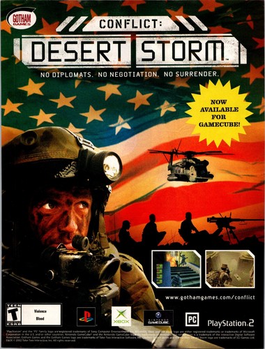 Conflict desert storm - storm, (2002)
