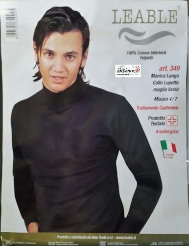 Maglia lupetto collo alto uomo - alto,