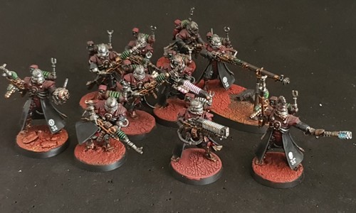 Skitarii vanguard x10 squadra - x10,