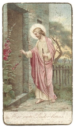 Santino antico immagine sacra - santino,