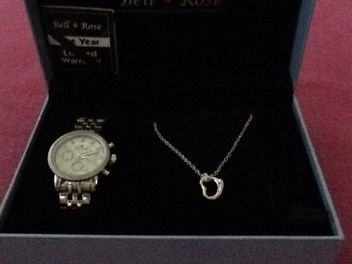 Set orologio collana donna - set, orologio/collana