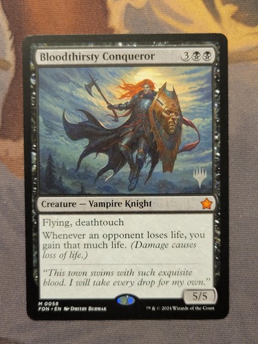 Bloodthirsty conqueror - bloodthirsty,