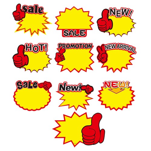100 pcs cartellini per - ,