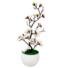 Bonsai di Seta Fiori di Prugna