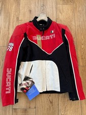 Giacca Ducati IOM 78 XL - tessuto, look vintage, patch, nuova con etichetta
