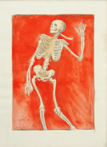 Carlo carrà scheletro - carlo,