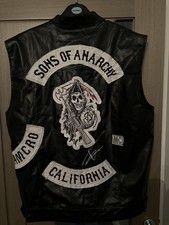 Tommy Flanagan Signed Sons Of Anarchy Vest With Photo Proof