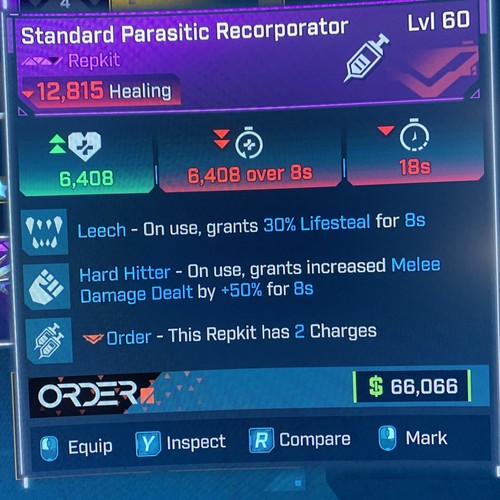 Borderlands lvl 60 - 4⭐️lvl,
