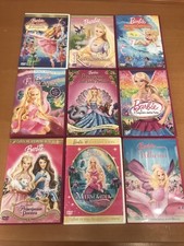 BARBIE LOTTO COLLEZIONE 9 DVD IN OTTIME CONDIZIONI COME DA FOTO