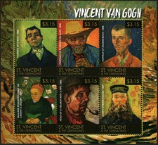 Foglio francobolli ST. VINCENT