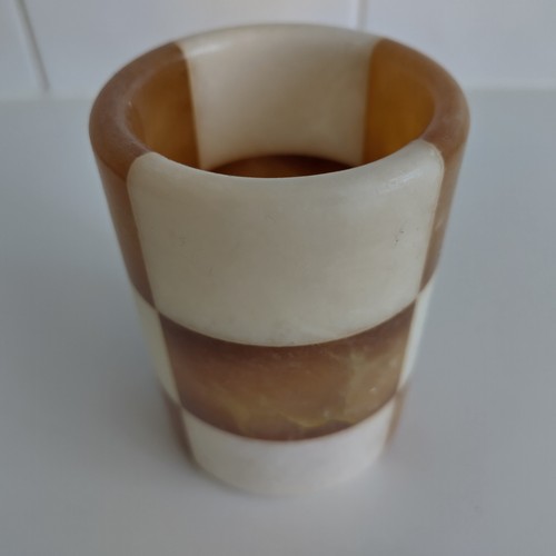 Vaso tondo alabastro - vaso,