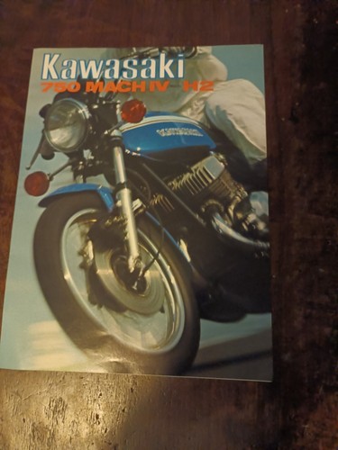 Kawasaki 750 mach depliant - kawasaki,