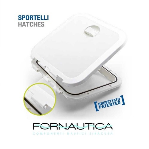 Sportello bianco calpestabile - bianco,