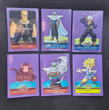 6 Carte card cards lamincards edibas DRAGON BALL Z