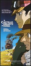 Locandina ORIGINALE IL CASTELLO ERRANTE DI HOWL Hayao Miyazaki STUDIO GHIBLI