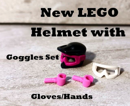 Nuovi lego casco - lego, rosa