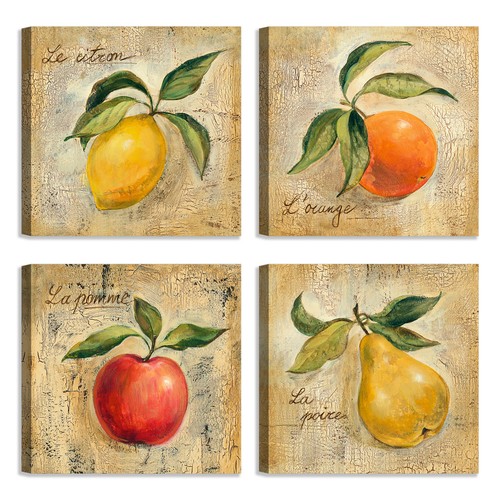 Set quadri frutta vintage - di,