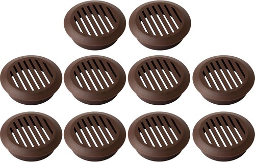 10x griglia aerazione tonda - 10x,