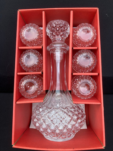Service liqueur cristal - service,