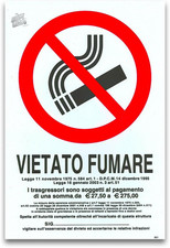 20 x 30 cm PVC SIGN PROHIBITED