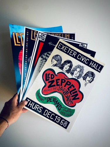 Poster led zeppelin - zeppelin, da