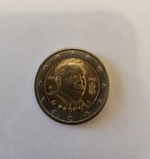 Moneta due euro Giovanni Pascoli 2012