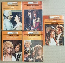 LOTTO 5 VOLUMI La Saga Dei Poldark Collezione Intimita' Winston Graham 2 NUOVI