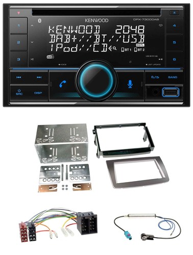 Kenwood 2din dab usb mp3 - cd,