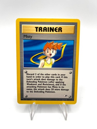 Carta pokemon misty - misty, 102/132