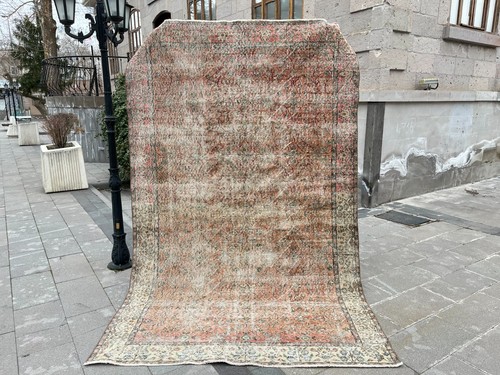 Tappeto turco vintage oushak - turco,