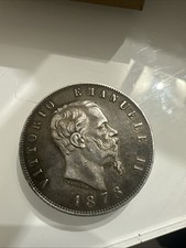 MONETA REGNO 5 LIRE D'ARGENTO