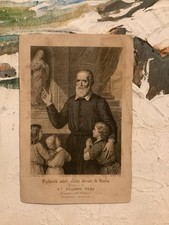 Santino antica incisione 1860