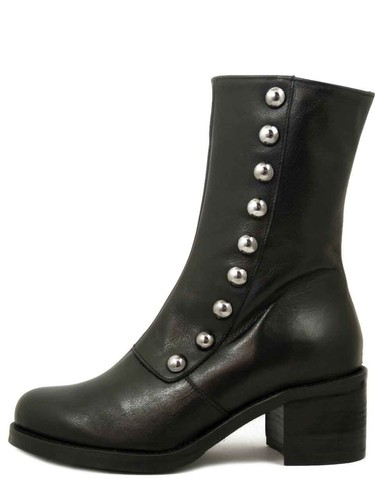 Stivaletti donna pelle nero - donna,