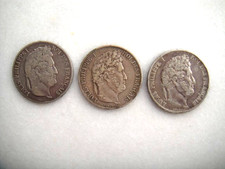 Francia 5 Franchi 1835 -1843- 1844 zecca A- Argento 900 gr.25