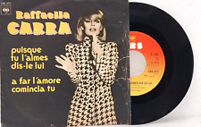 RAFAELLE CARRA' - felicita' ta 'ta'/ il guerriero    -VINILE- 45 GIRI  OTTIMO