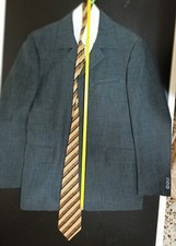 VESTITO ABITO UOMO  ESTIVO (ANDREA GIRONI) VINTAGE GRIGIO  TG.44