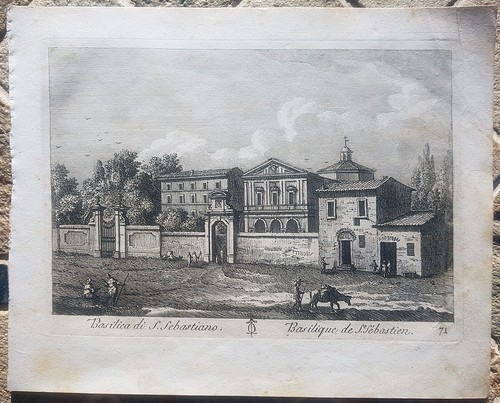 Stampa antica mariano vasi - stampa,