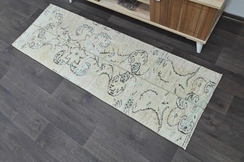Tappeto runner turco vintage