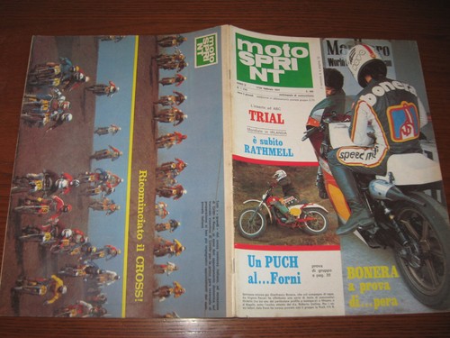 Motosprint 1977 prova - motosprint, puch