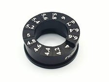 Rc Setup Tool per auto da turismo 1:10 - Downstoplehre da 4,0 mm a 6,6 mm alluminio