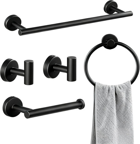 Set accessori bagno - , nero