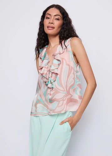 Top blusa camicia donna gaudi - blusa,