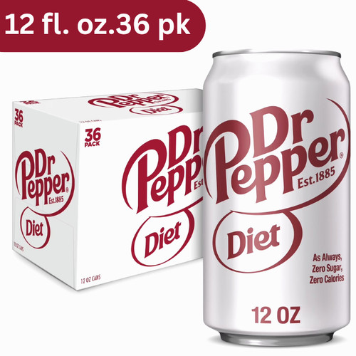 Diet pepper soda 36 - 🥤,