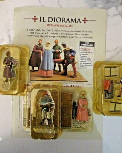 Soldatini medievali diorama - soldatini,