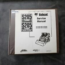 Bobcat S205 Turbo S205 Turbo High Flow Skidsteer Loader manuale di servizio di fabbrica
