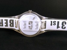 SWATCH White Card in plastica Ref. GK302PACK. NUOVO!