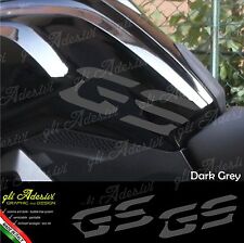 Set 2 Adesivi Fianco Serbatoio Moto BMW R 1200 gs LC Dark Grey 2013 / 2016