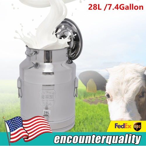 Barattolo latte acciaio inox - latte,
