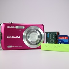 Fotocamera digitale Casio Exilim EX-Z35 12,1MP rosa testata *Leggi*