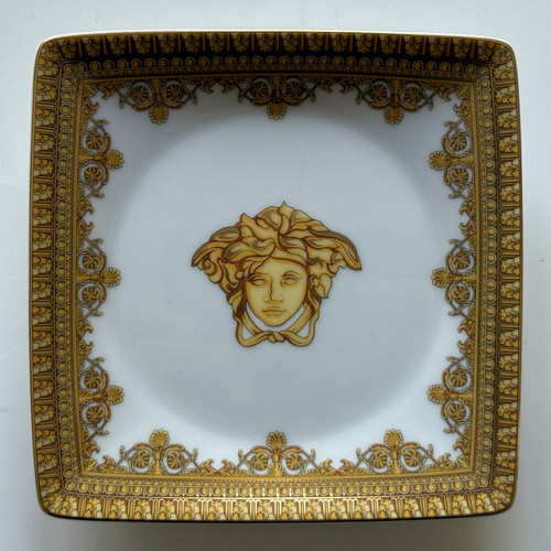 Versace baroque bianco vassoio - baroque,